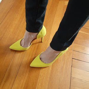 Yellow Merona Size 5.5 Heels